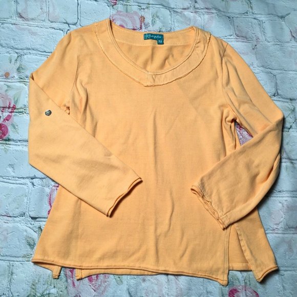 fresh produce Tops - Fresh Produce Women XS/S Orange Tag Sleeves Soft S